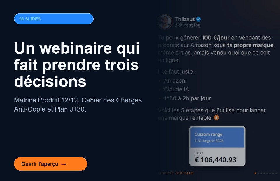 Aperçu présentation